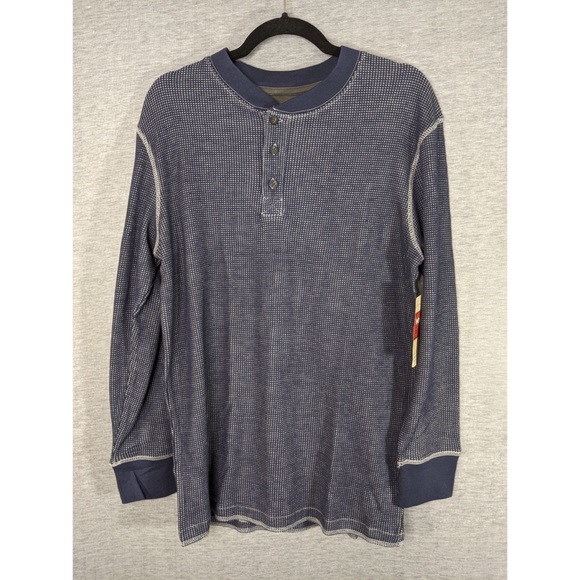 👯♀️Host Pick⚡️ Wrangler Authentics Long Sleeve Waffle Henley Shirt - Picture 3 of 9